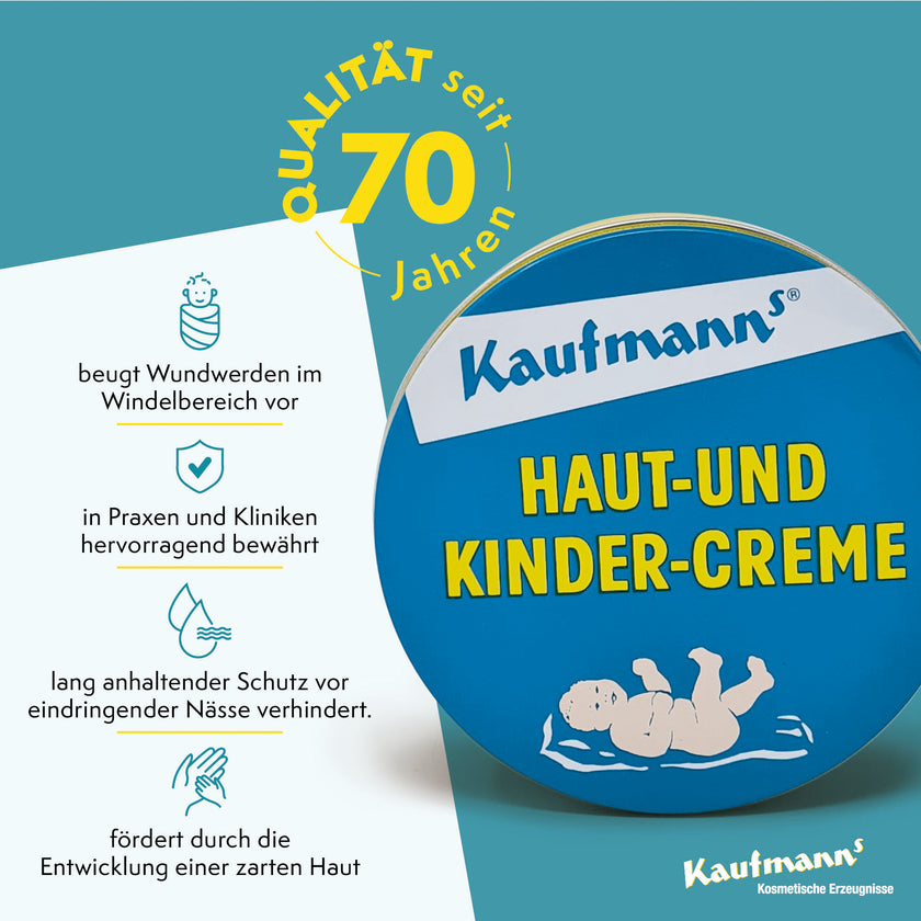 Kaufmanns Haut- und Kindercreme - 250ml
