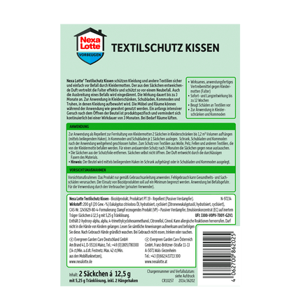Rückseite von Nexa Lotte Textilschutz Kissen - 1 Stück