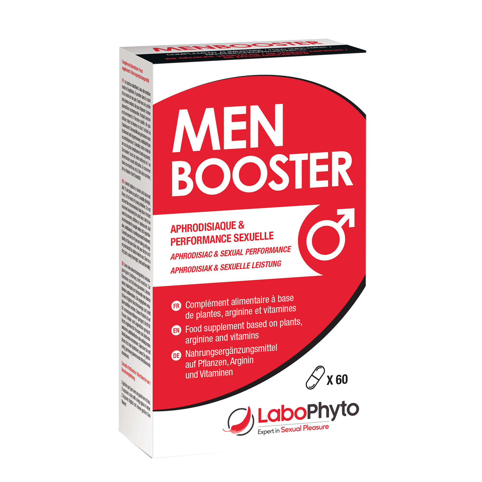 Vorderseite von Labophyto Men Booster Aphrodisiac