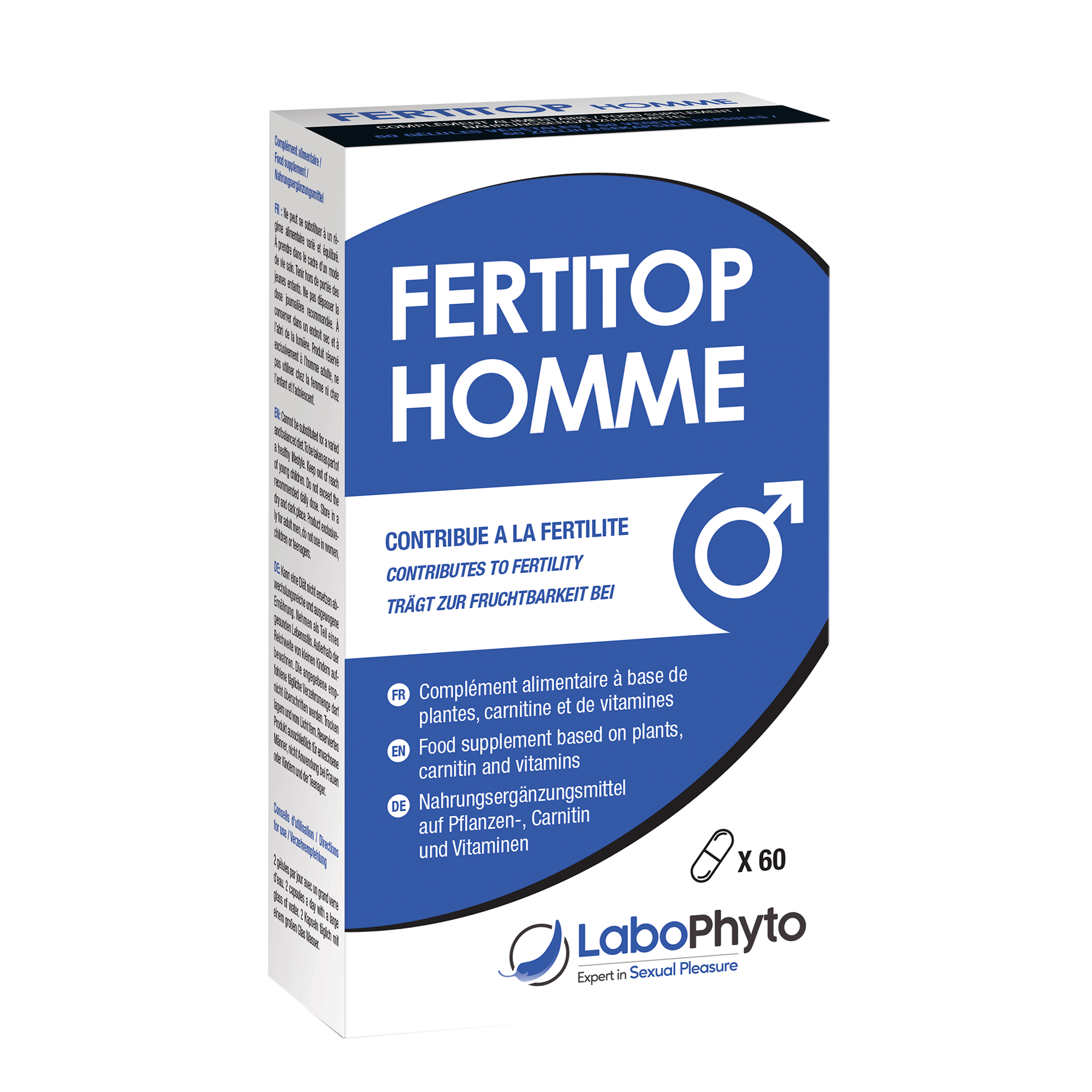 Vorderseite von Labophyto Fertitop Men Fertility