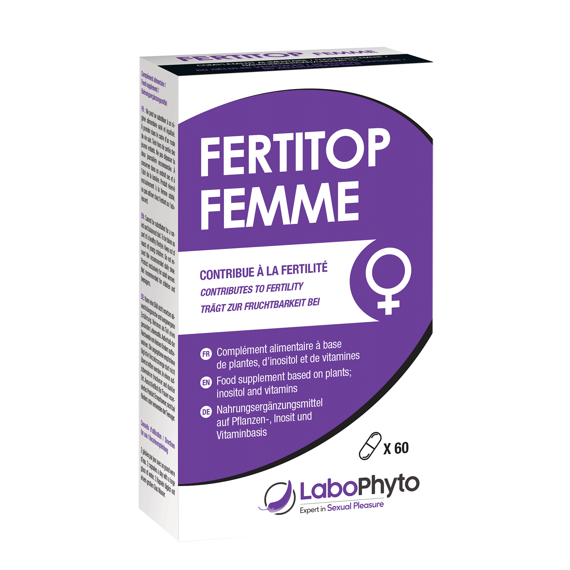 Vorderseite von Labophyto Fertitop Women Fertility