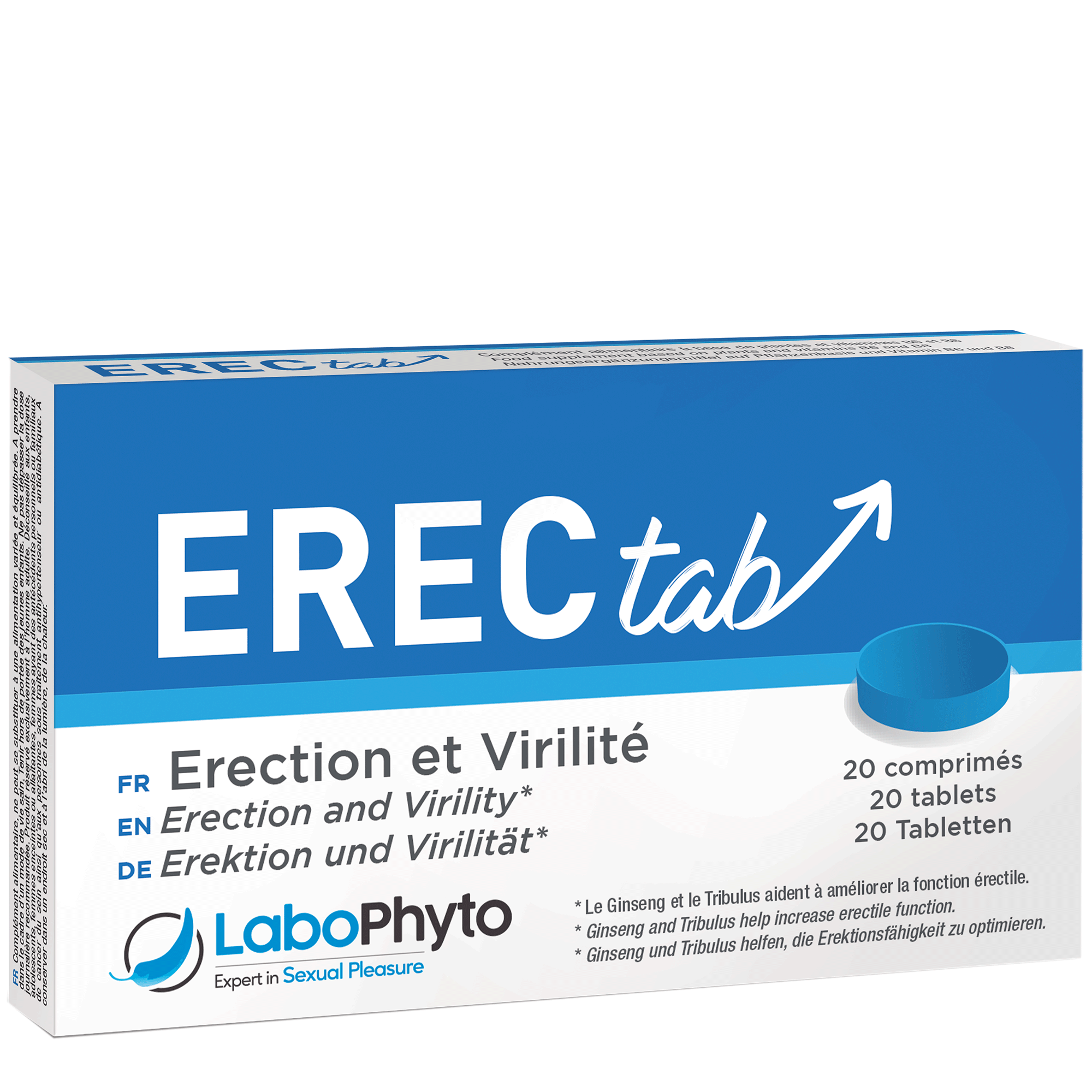 Vorderseite von Labophyto Erectab Sexual Stimulant