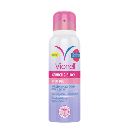 Vorderseite von Vionell Geruchs-Block Intim Deo