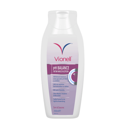 Vorderseite von Vionell pH Balance Intim Waschlotion
