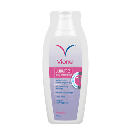 Vorderseite von Vionell Ultra Fresh Intim Waschlotion