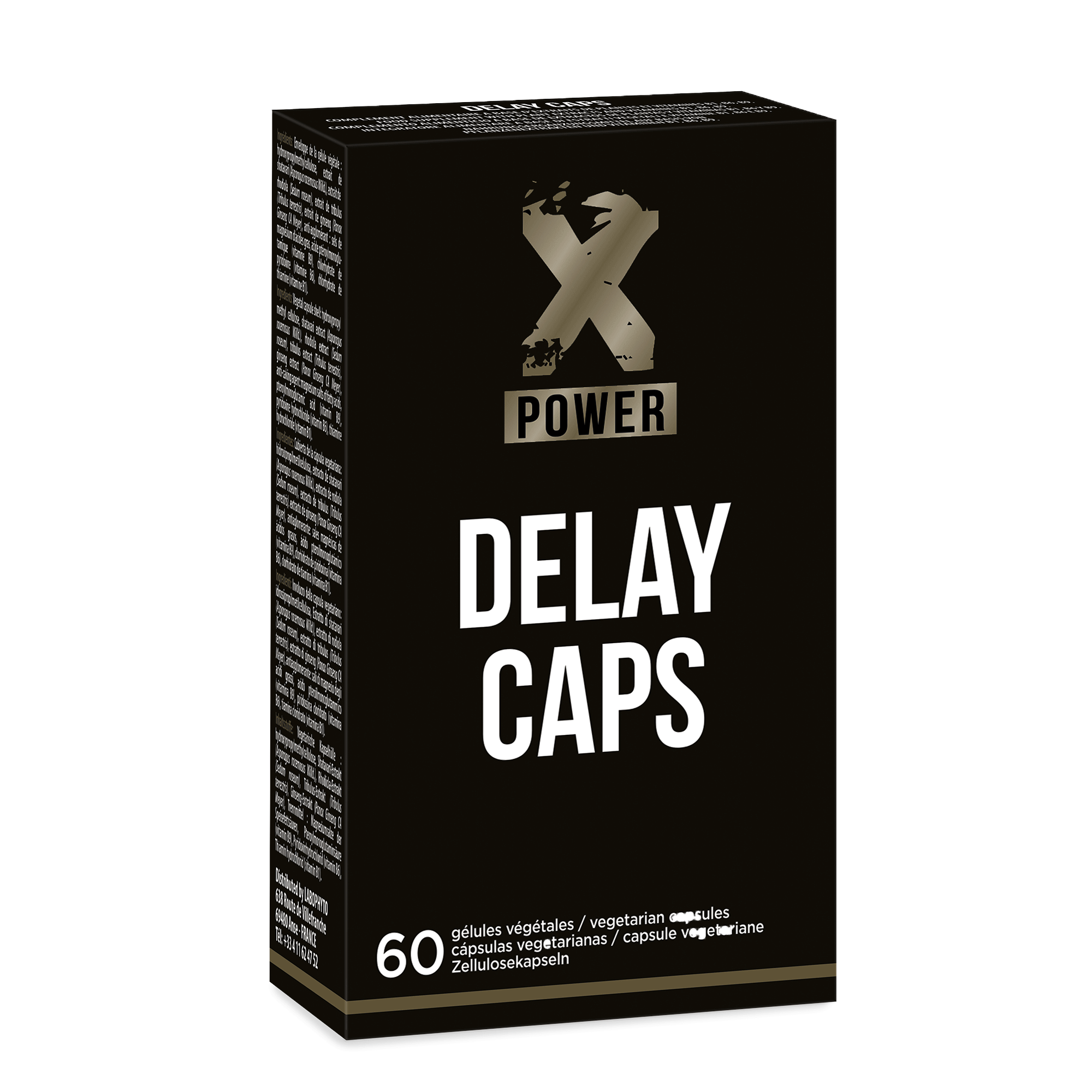 Vorderseite von Labophyto Delay Caps