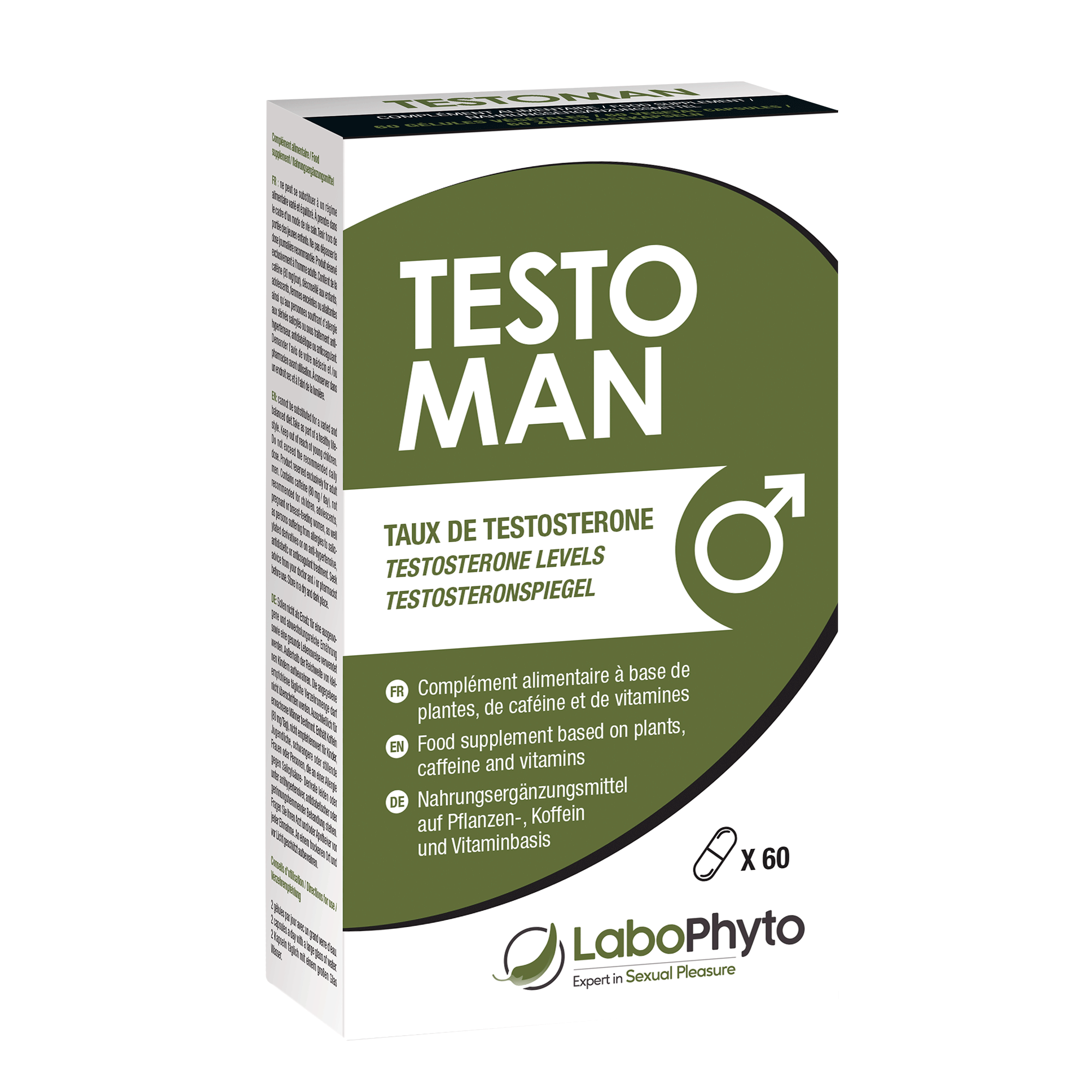 Vorderseite von Labophyto Testoman Testosterone Level
