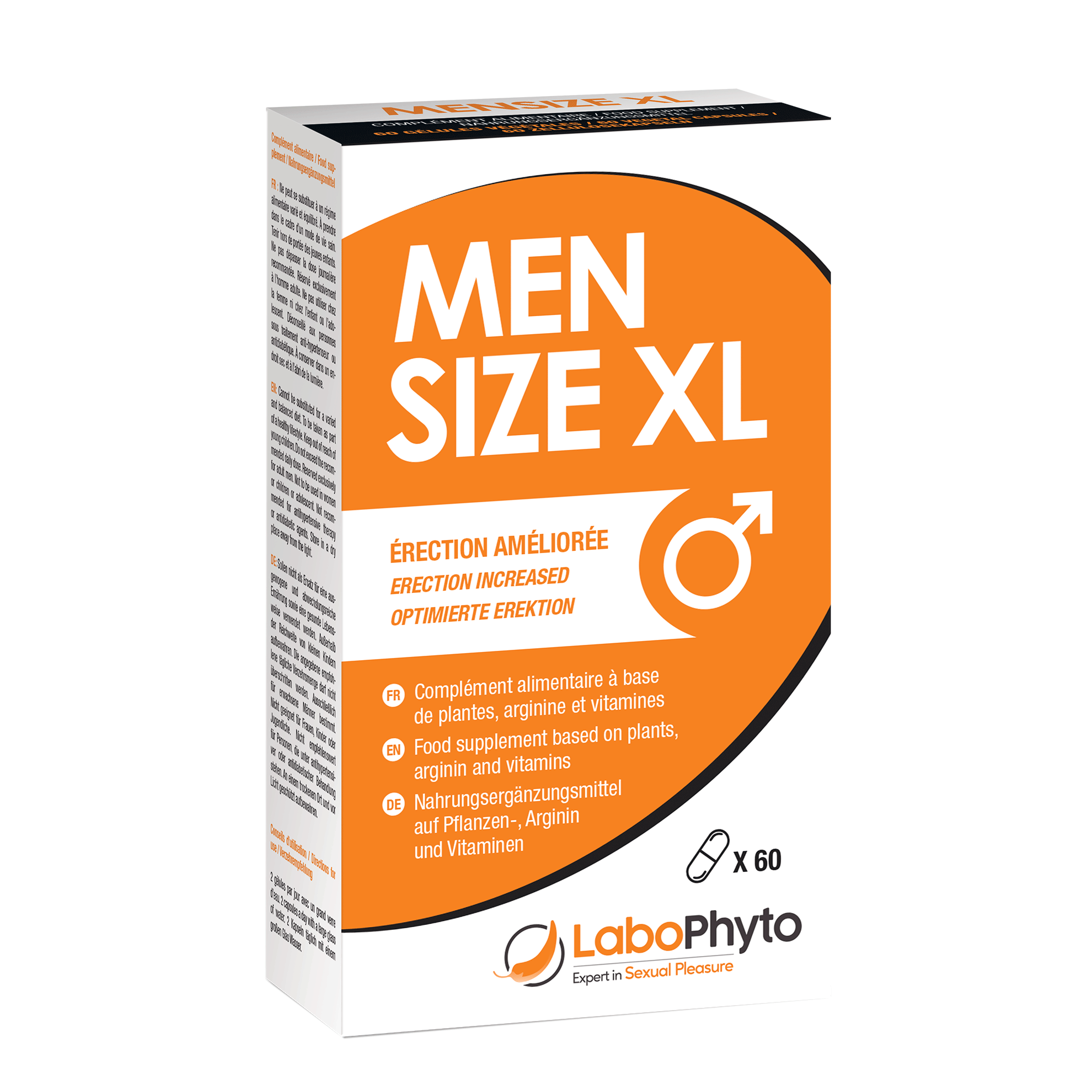 Vorderseite von Labophyto Men Size XL Sexual Performance