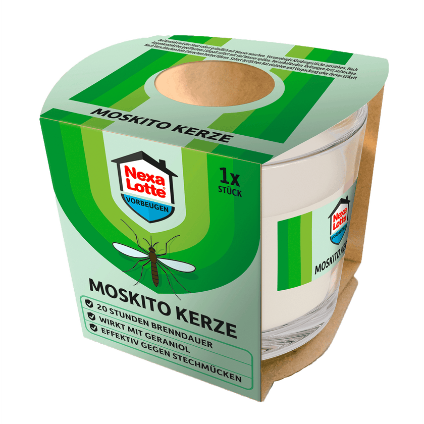 Vorderseite von Nexa Lotte Moskito Kerze - 1 Stück