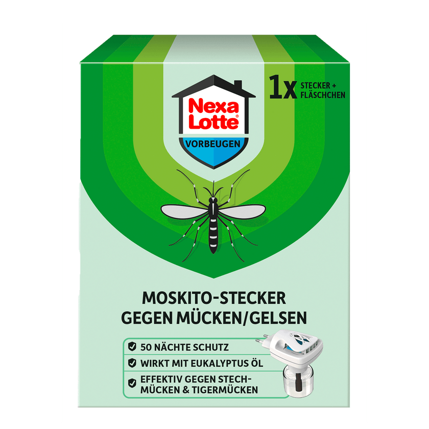 Vorderseite von Nexa Lotte Moskito-Stecker Starter - 1 Stück