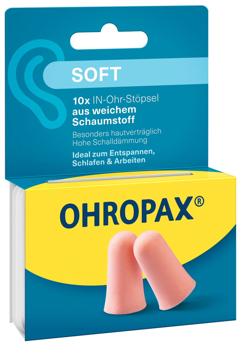 OHROPAX Soft Ohrstöpsel 10 Stück Packung