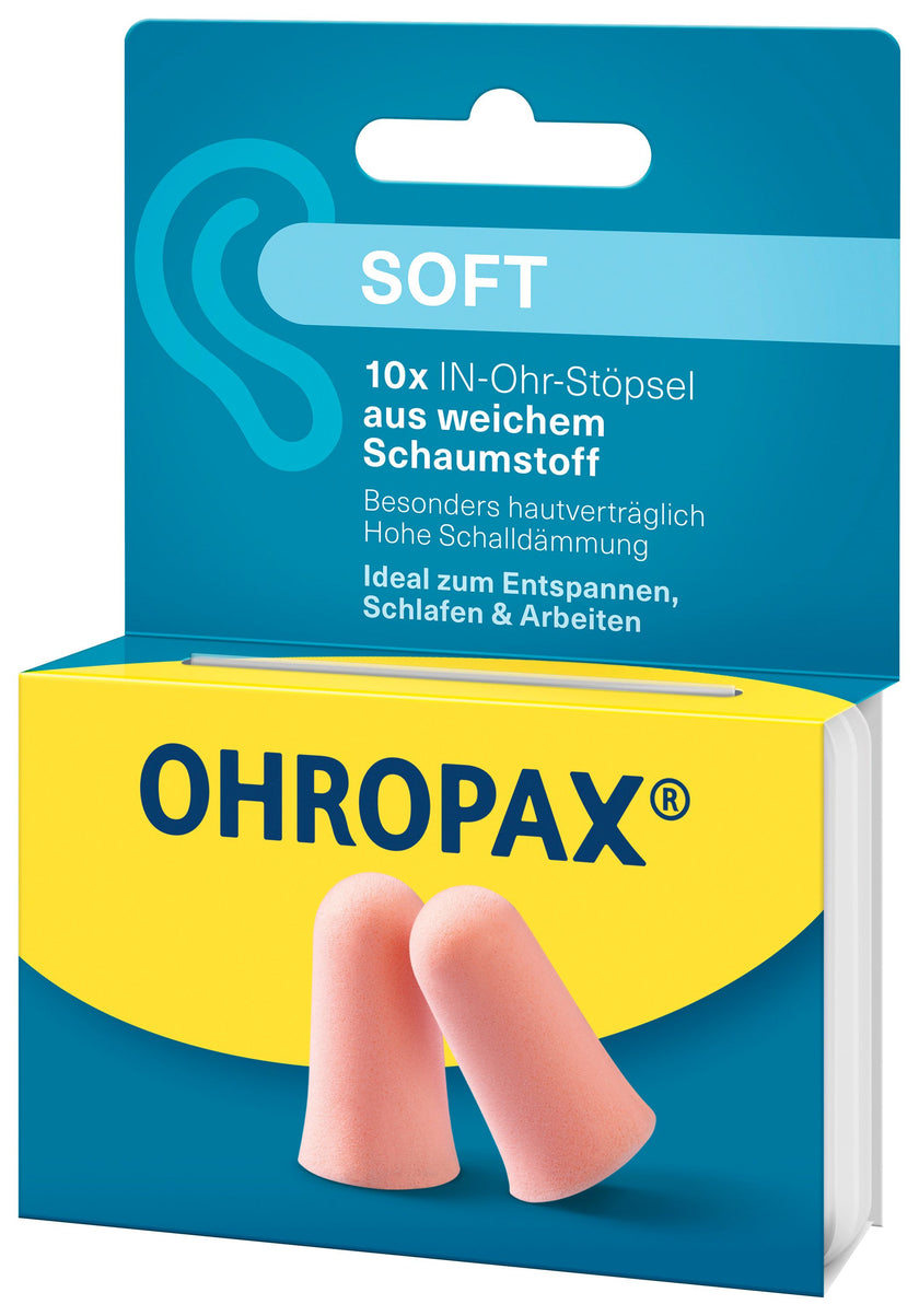 OHROPAX Soft Ohrstöpsel 10 Stück Packung