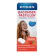Vorderseite von EMSAN Bad Emser Pastillen ohne Zucker Erbeere
