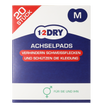 Vorderseite von 1-2DRY Achselpads medium weiß - 20 Stück