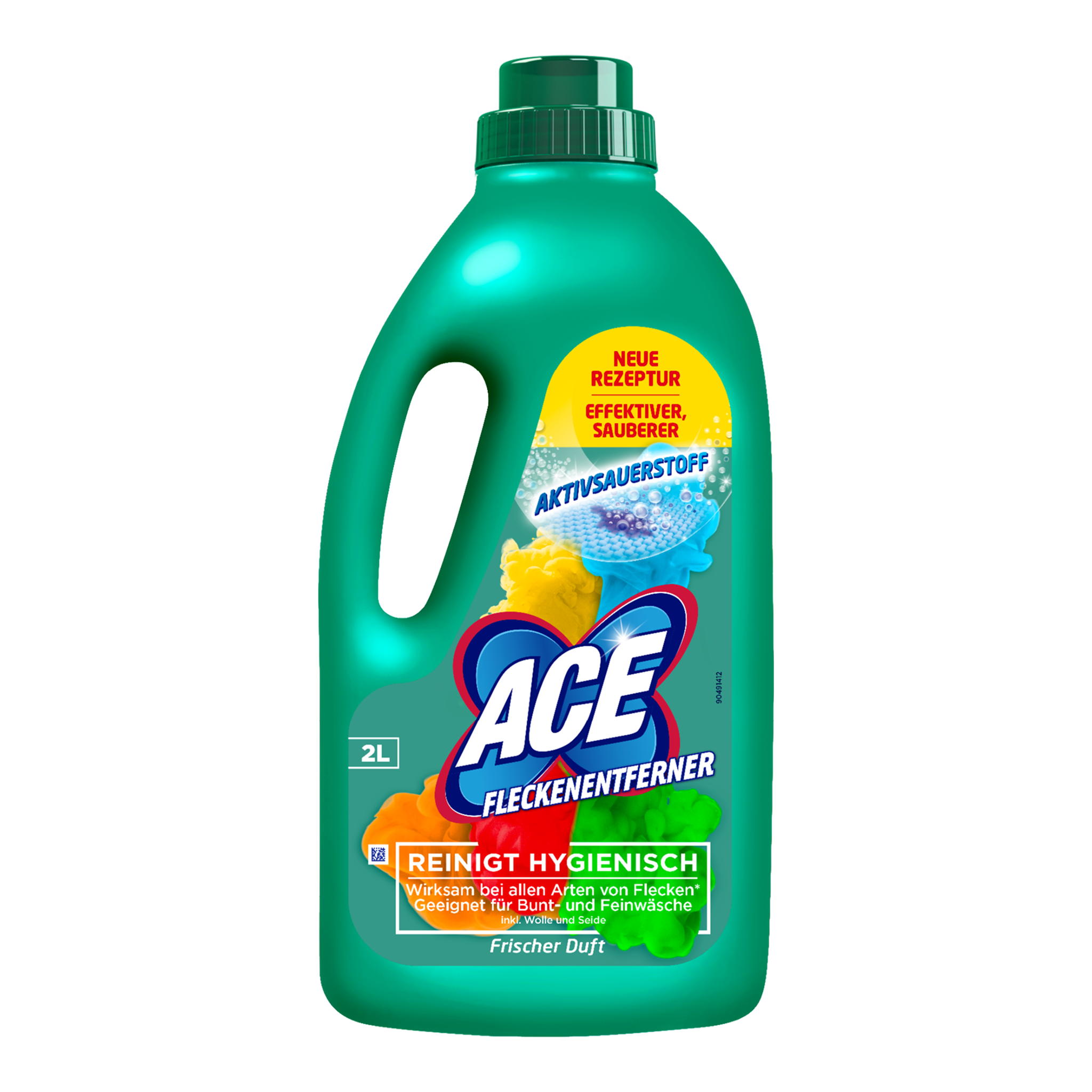 Vorderseite von ACE Fleckenentferner und Farbschutz