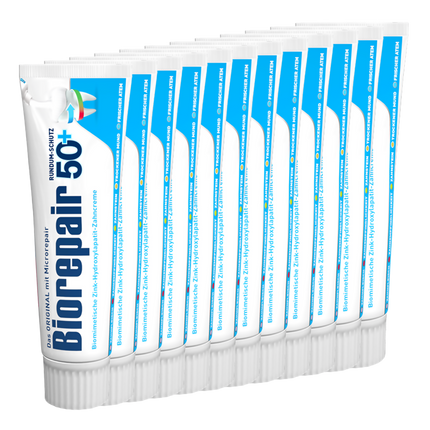Vorderseite von Biorepair Zahncreme Complete Protection 50 +