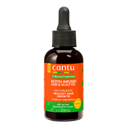 Vorderseite von Cantu Scalp & Hair Oil
