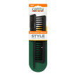 Vorderseite von Cantu Carbon Melt Resistant Combs (2x)