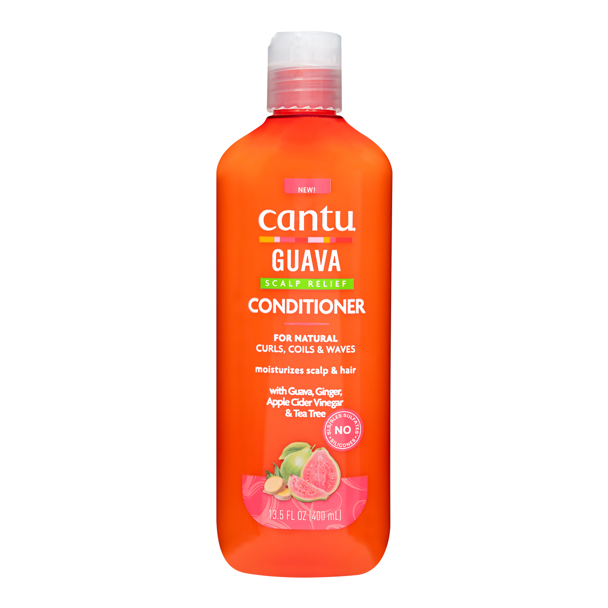 Vorderseite von Cantu Guava & Ginger Scalp Relief Conditioner - 400ml