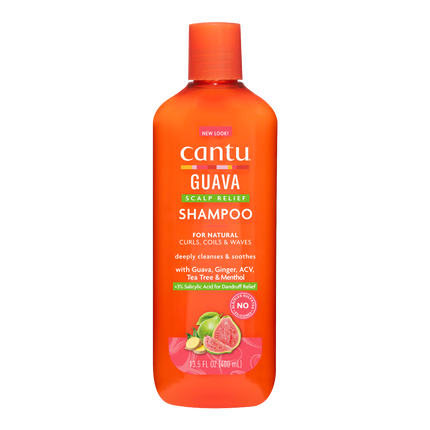 Vorderseite von Cantu Guava Scalp Relief Shampoo - 400ml