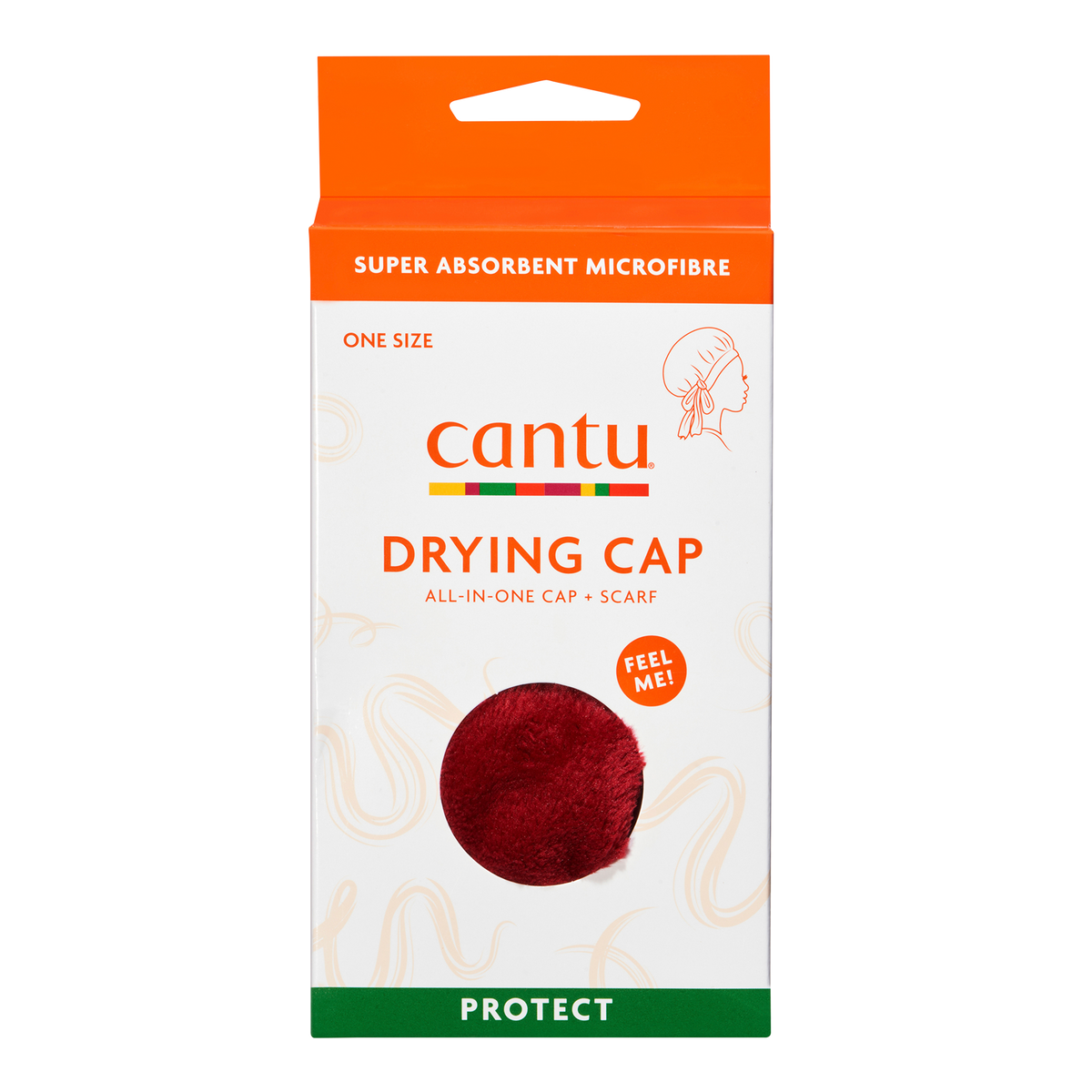 Vorderseite von Cantu Microfiber Drying Cap