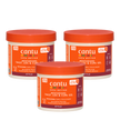 Vorderseiten von drei Cantu Moisturizing Twist & Lock
