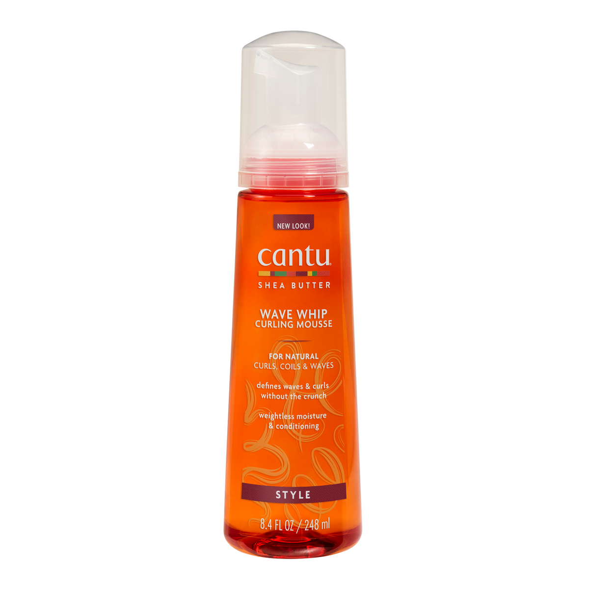 Vorderseite von Cantu Wave Whip Curling Mousse - 248ml