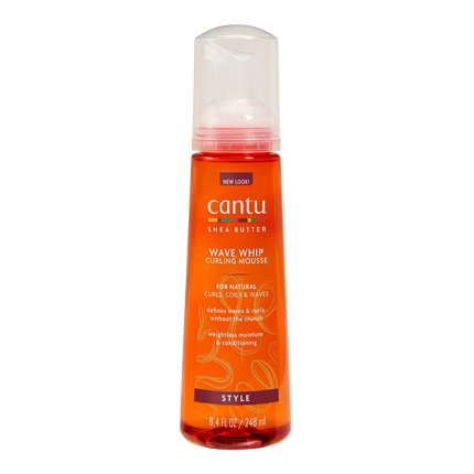 Vorderseite von Cantu Wave Whip Curling Mousse - 248ml