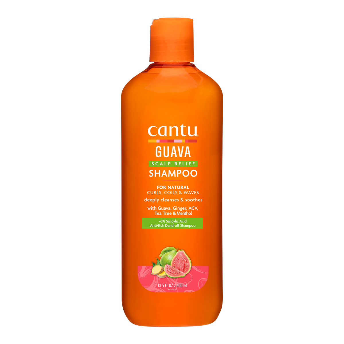 Vorderseite von Cantu Guave Kopfhautpflege Shampoo - 400ml