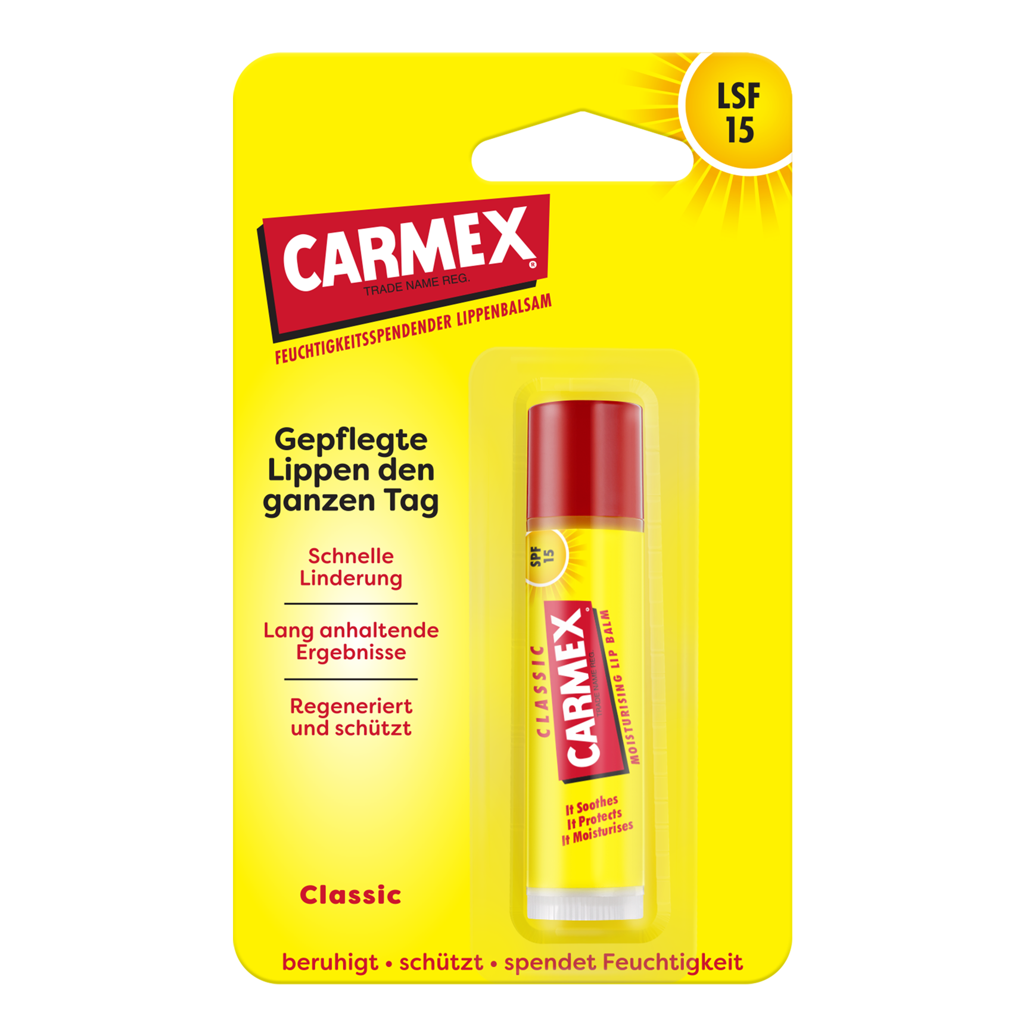 Vorderseite von Carmex Classic Stick