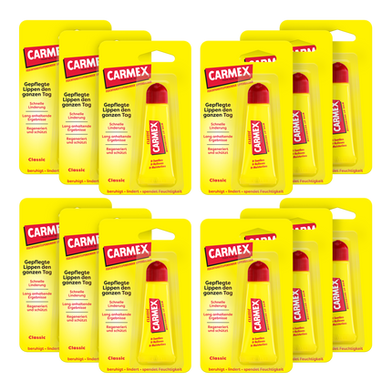 Vorderseite von  Carmex Classic Tube - 12 x 10g