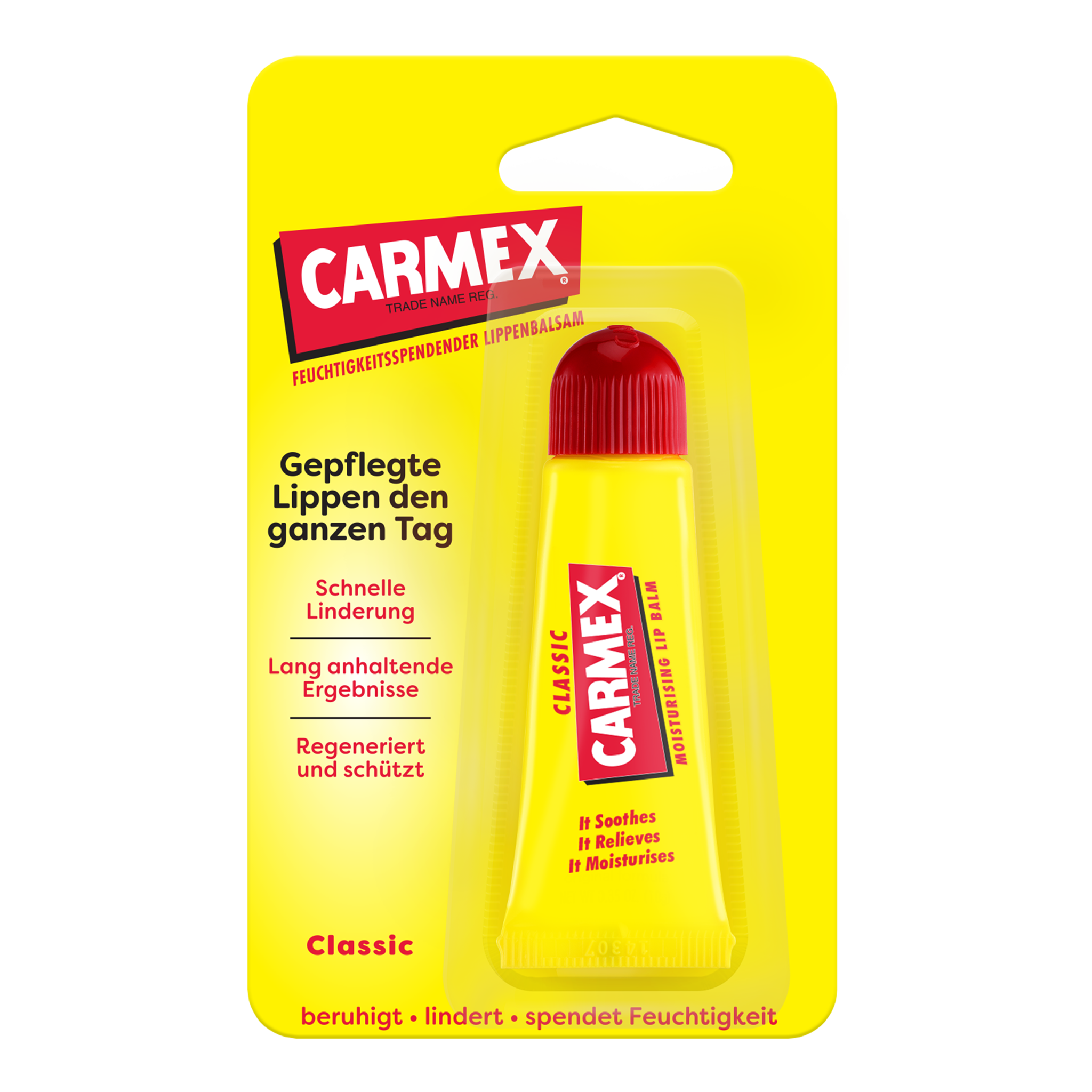 Vorderseite von Carmex Classic Tube
