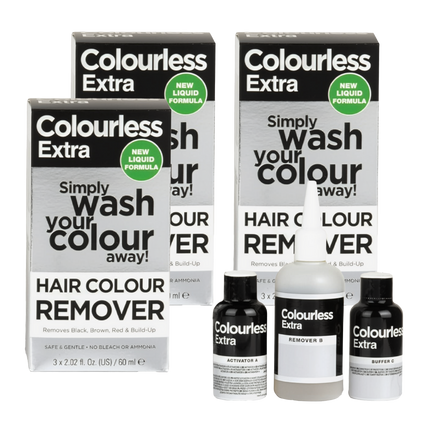 Vorderseite von Colourless Haarfarben-Entferner Max Effect