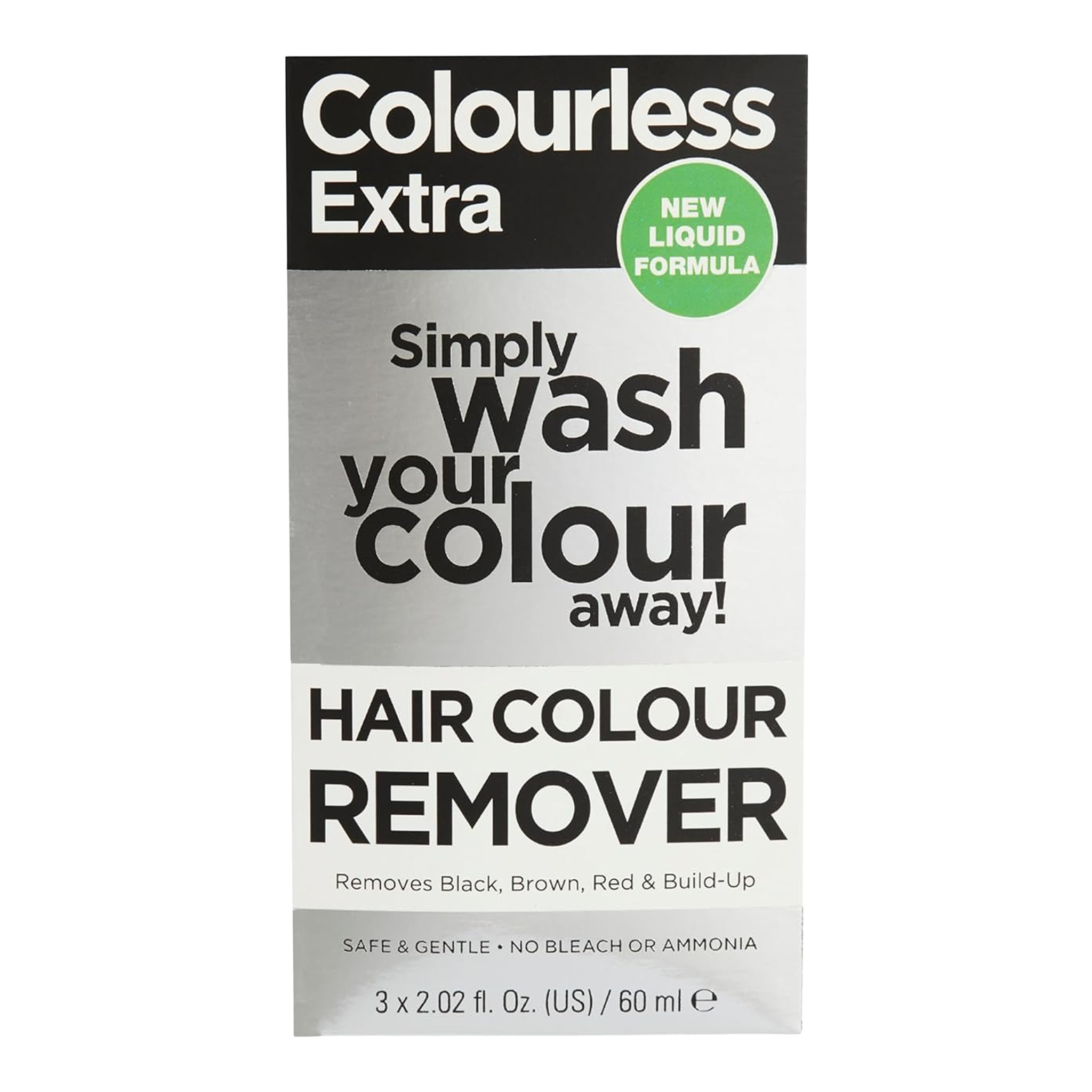 Vorderseite von Colourless Haarfarben-Entferner Max Effect