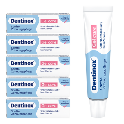 Vorderseite von Dentinox Gel Care - 6x10g