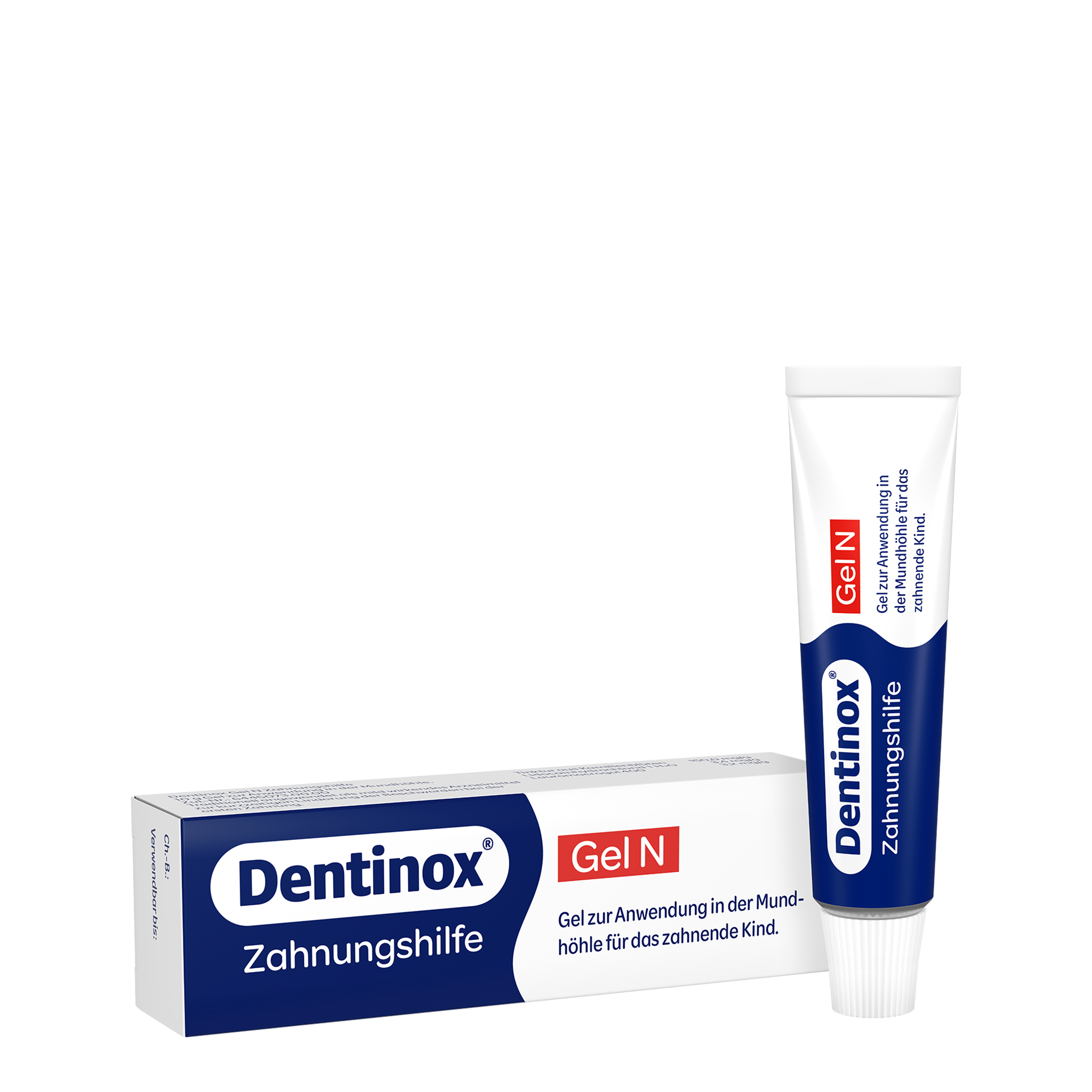 Vorderseite von Dentinox Gel N Zahnungshilfe