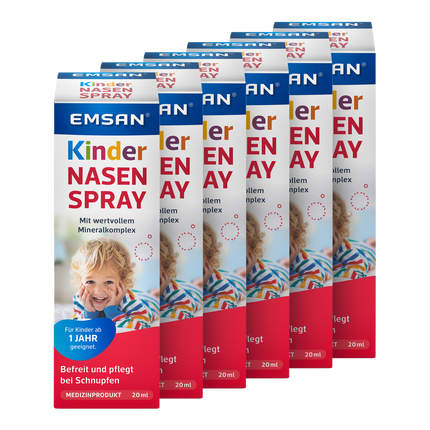 Vorderseite von EMSAN® Kindernasenspray