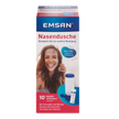 Vorderseite von EMSAN Nasendusche Komplett-Set und Salz 10 Beutel