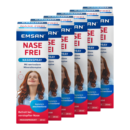 Vorderseite von EMSAN® Nase frei Nasenspray
