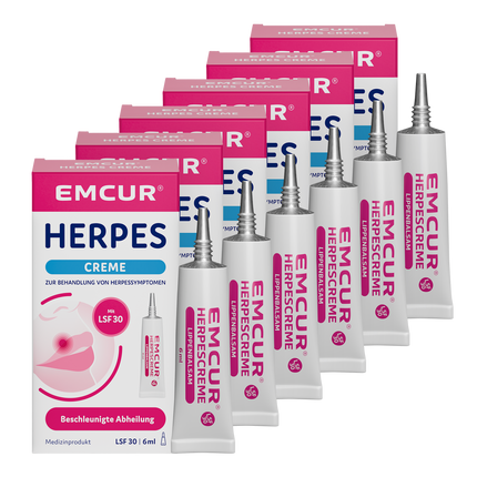 Vorderseite von EMCUR® Herpes Creme