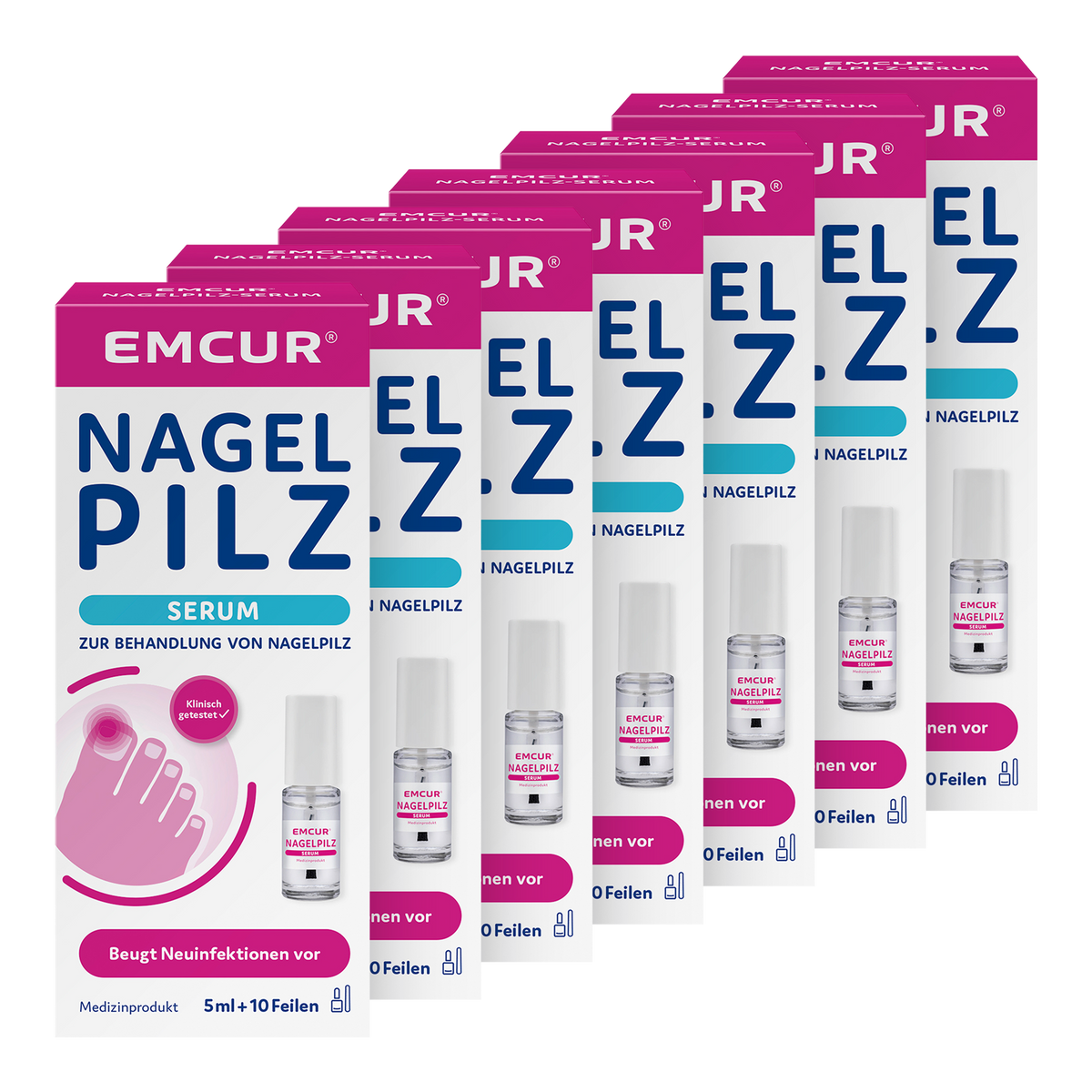 Vorderseite von EMCUR® Nagelpilz-Serum - 5ml