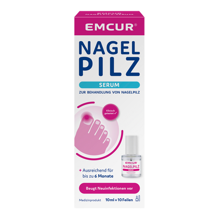 Vorderseite von  EMCUR® Nagelpilz-Serum