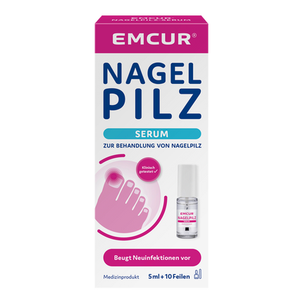 Vorderseite von EMCUR® Nagelpilz-Serum - 5ml