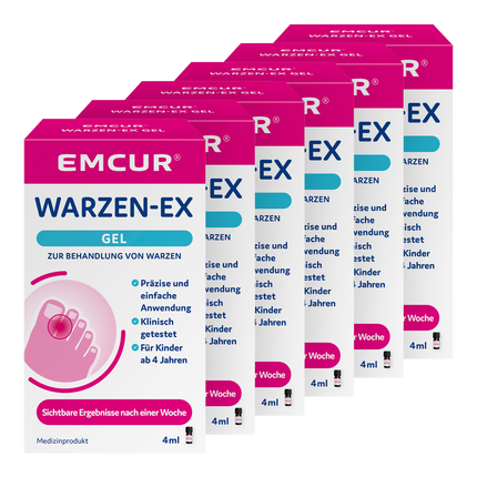 Vorderseite von EMCUR® Warzen-Ex Gel