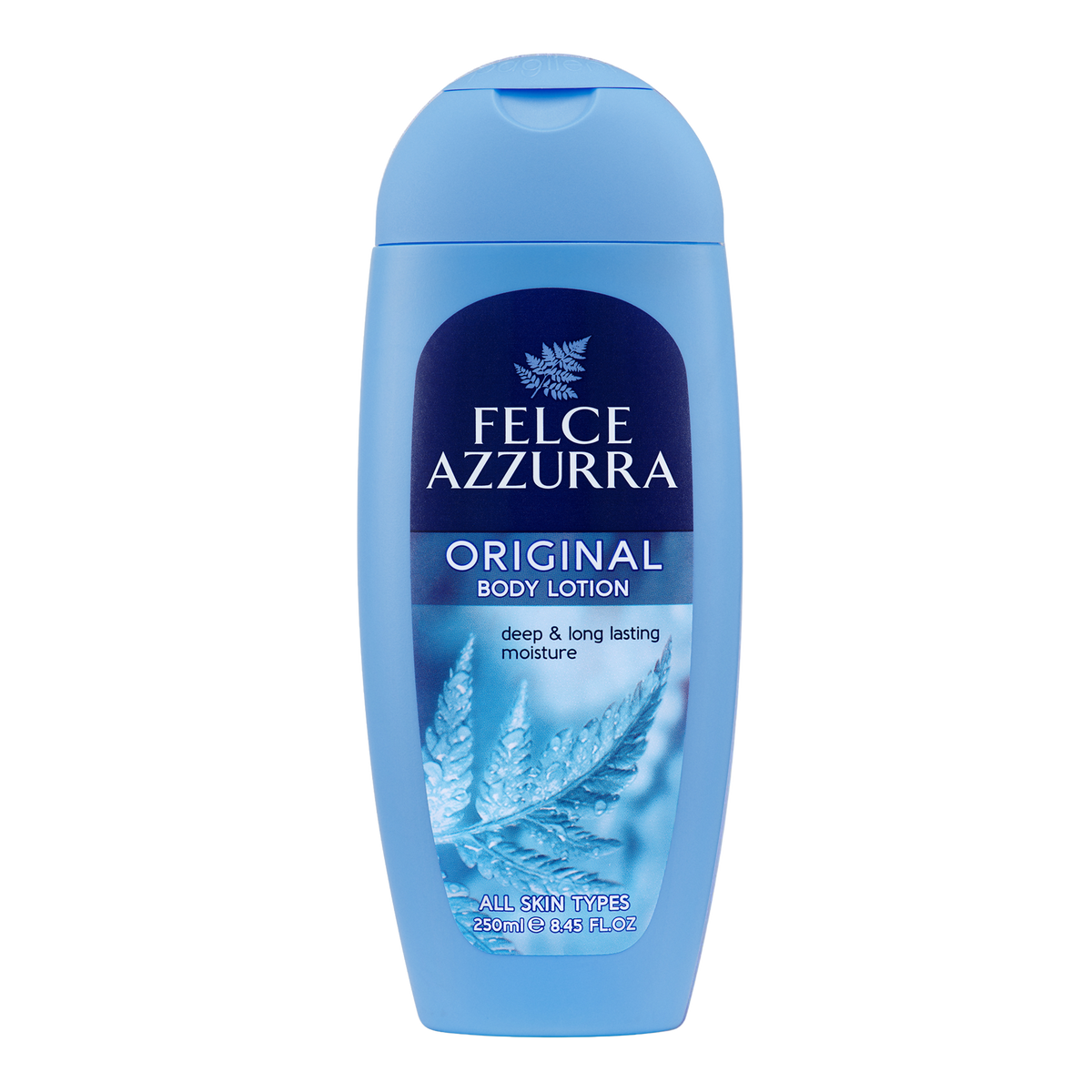 Vorderseite von Felce Azzurra Körperlotion