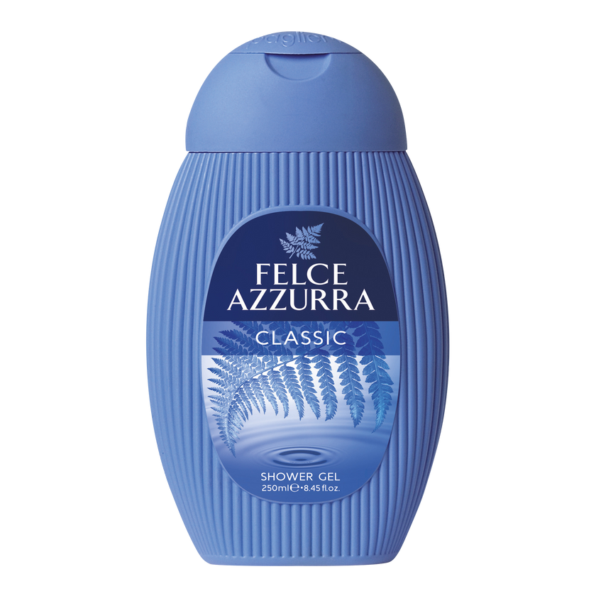 Vorderseite von Felce Azzurra Duschgel Classic