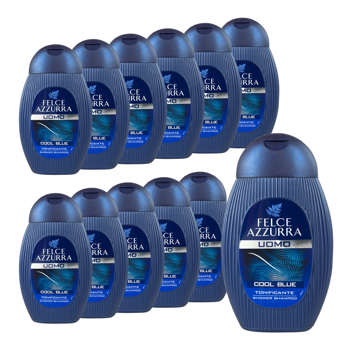 Vorderseite von Felce Azzurra Man Duschgel CoolBlue