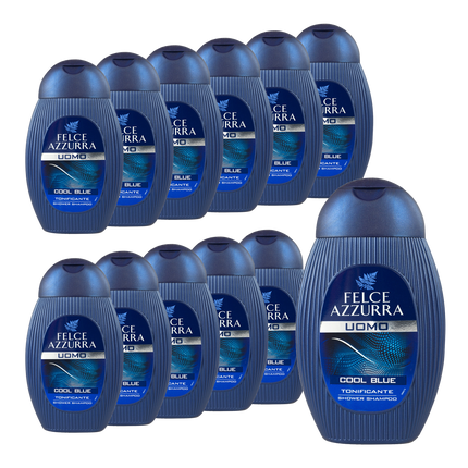 Vorderseite von Felce Azzurra Man Duschgel CoolBlue