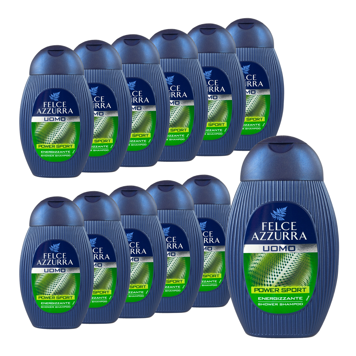Vorderseite von Felce Azzurra Man Duschgel Power Sport