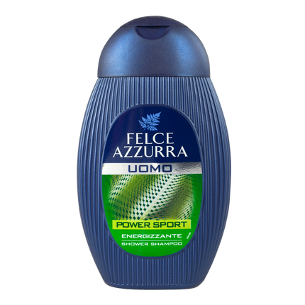 Vorderseite von Felce Azzurra Man Duschgel Power Sport